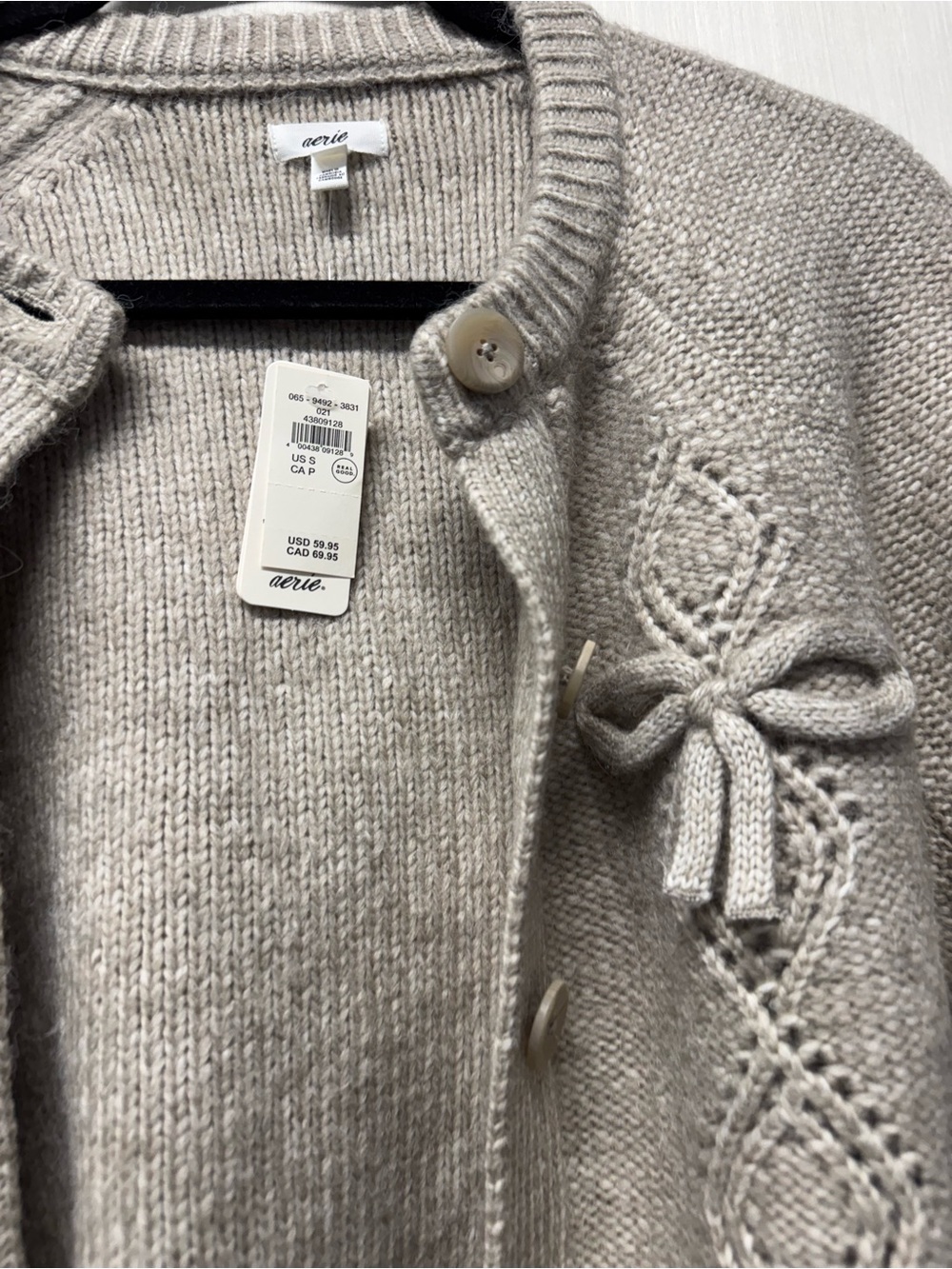 Aerie Classic Cardigan NWT - Picture 4 of 7